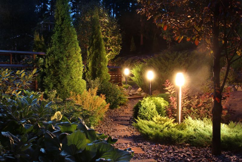Garden Lighting Installation in Kansas City, KS