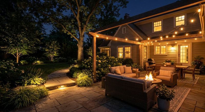 Backyard Lighting Service in Denver County, CO
