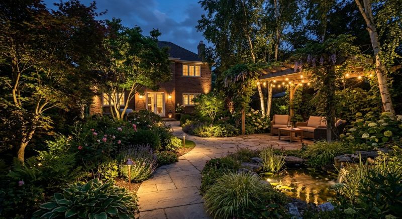 Pond Lighting Installation in Alpharetta, GA